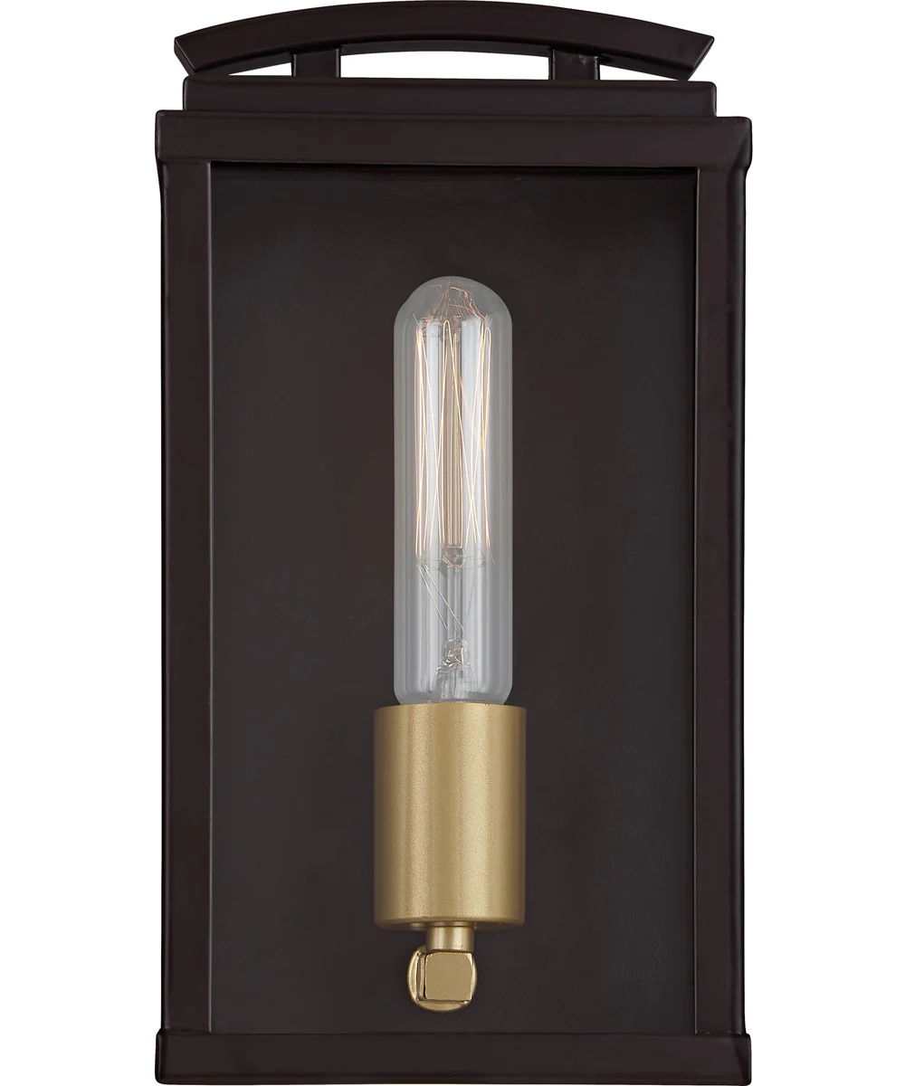 Alma Small 1-light Outdoor Wall Light Western Bronze - Image 4