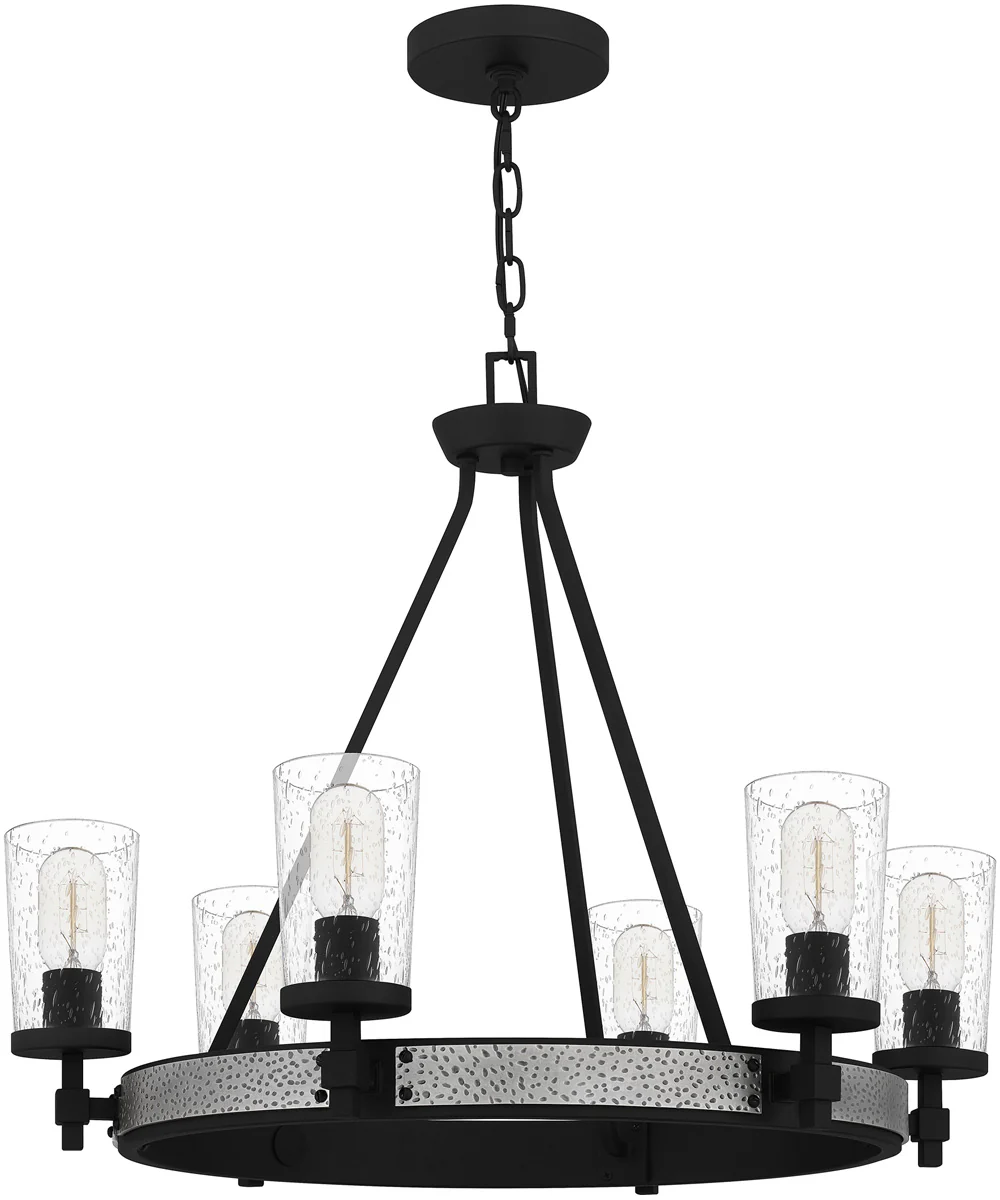 Alpine 6-light Chandelier Earth Black - Image 3