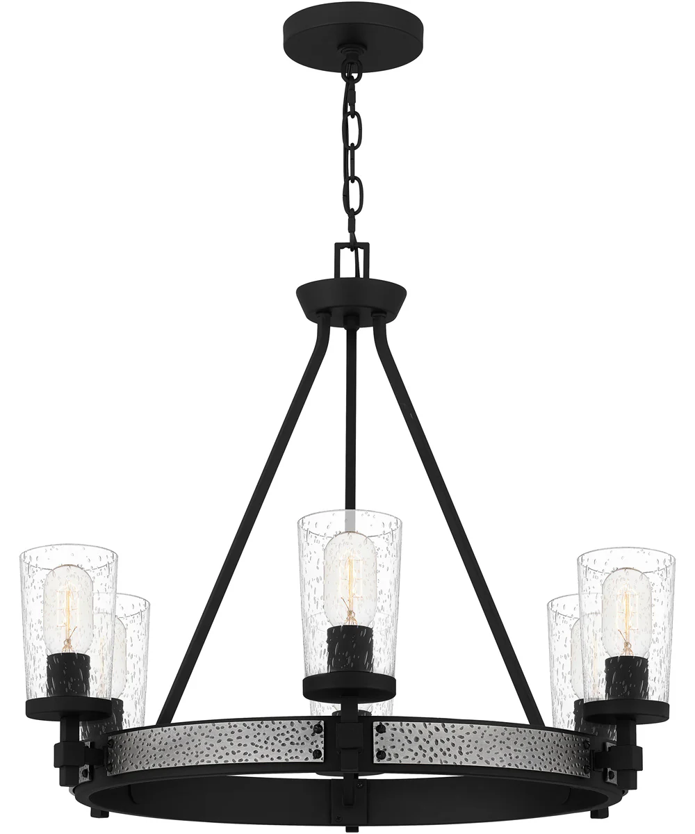 Alpine 6-light Chandelier Earth Black - Image 4