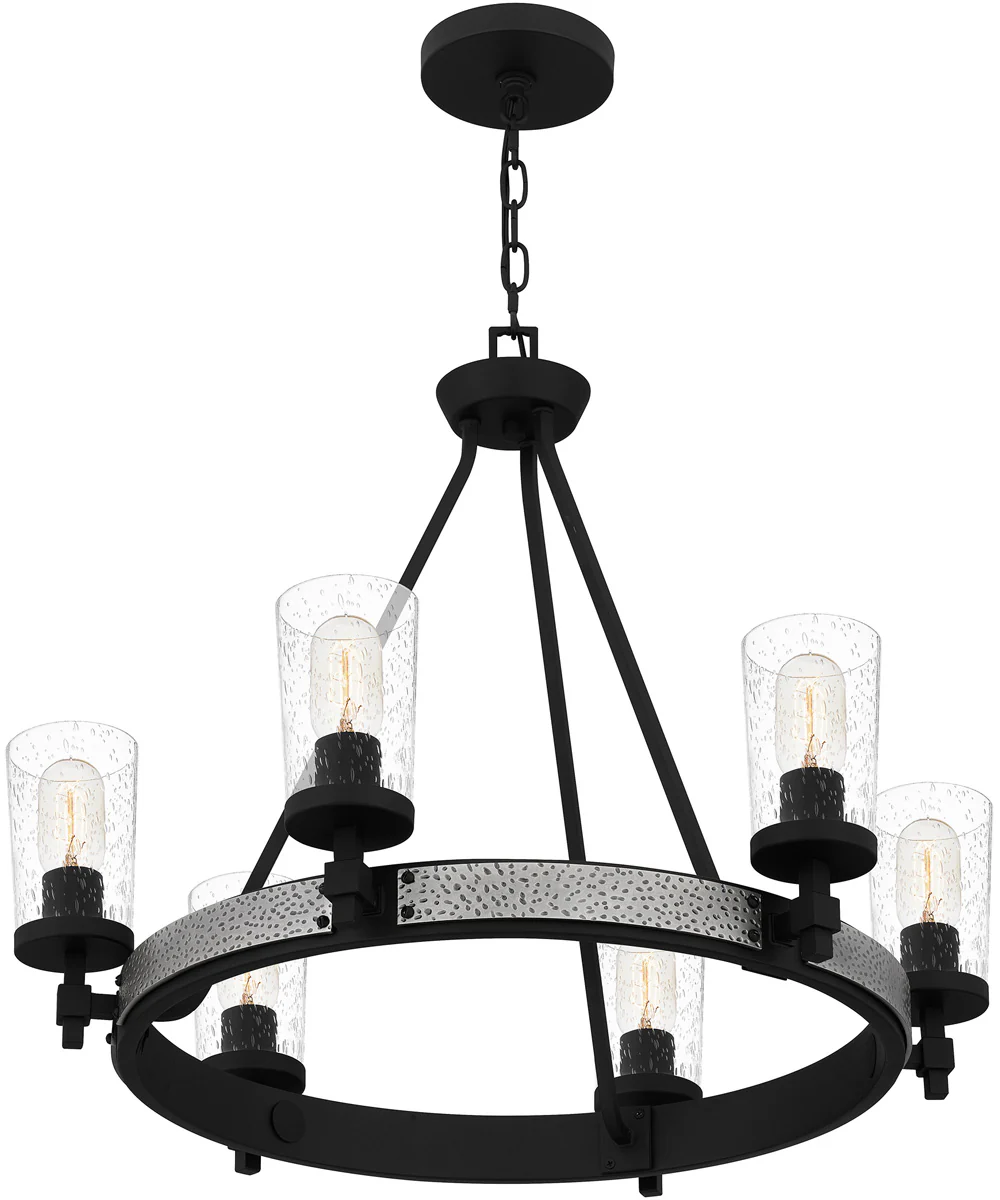 Alpine 6-light Chandelier Earth Black - Image 5