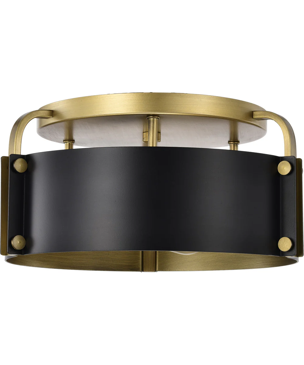 Altos 3-Light Close-to-Ceiling Matte Black - Image 3