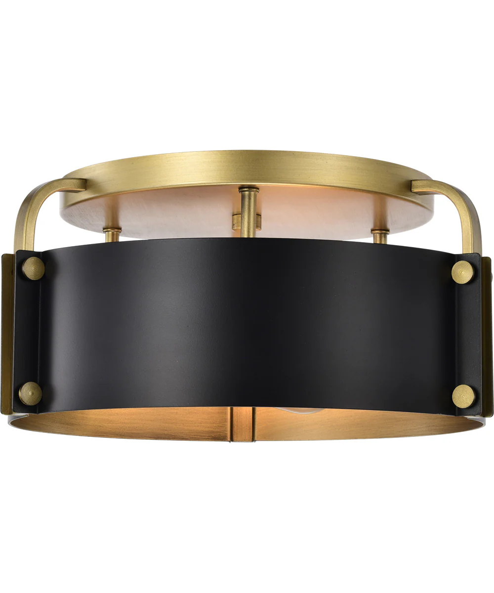 Altos 3-Light Close-to-Ceiling Matte Black - Image 4