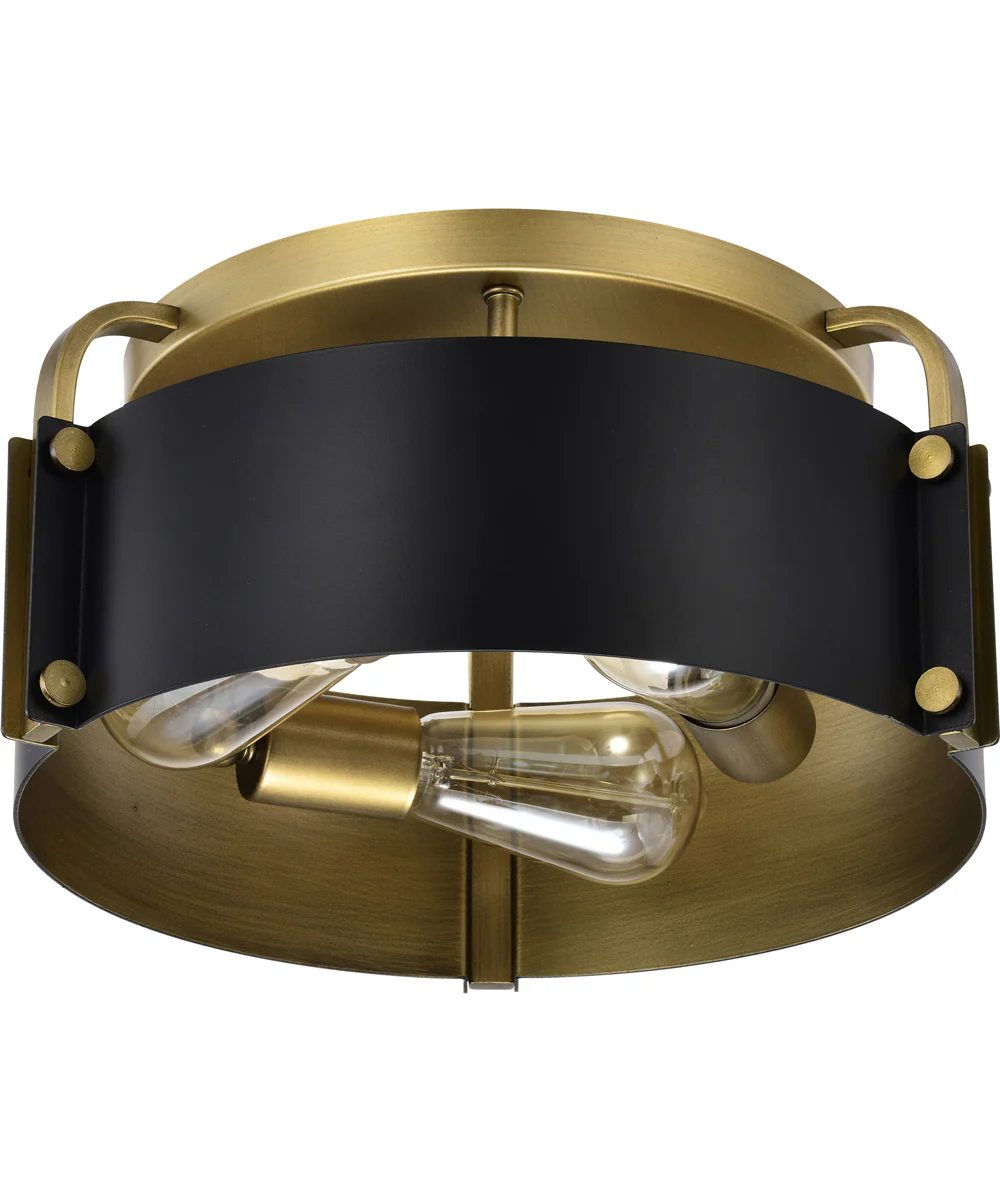 Altos 3-Light Close-to-Ceiling Matte Black - Image 5