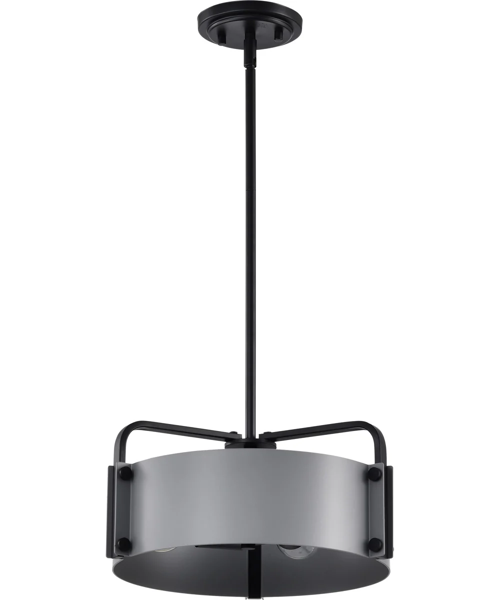 Altos 3-Light Pendant Matte Gray