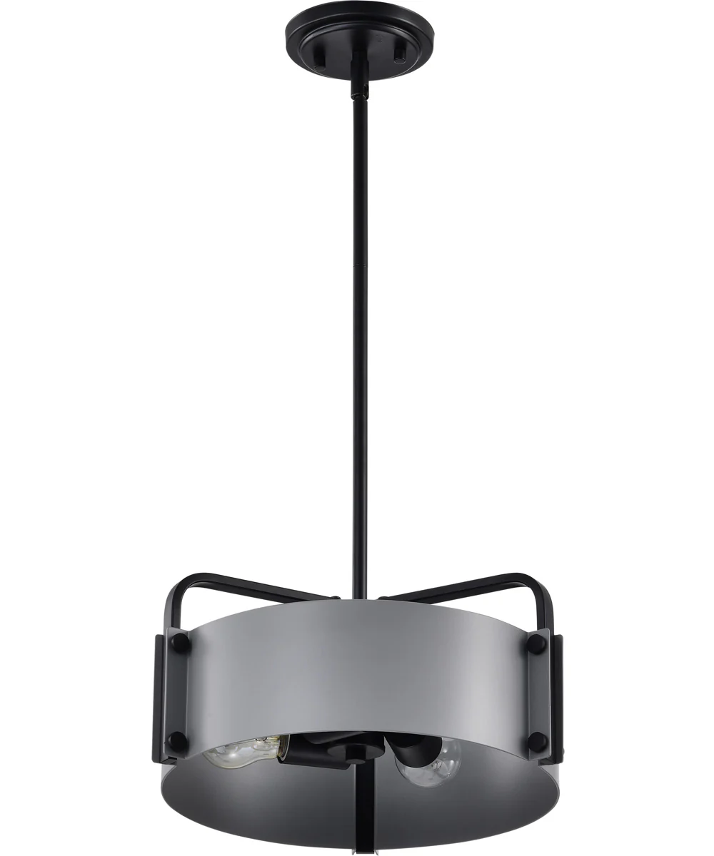 Altos 3-Light Pendant Matte Gray - Image 3