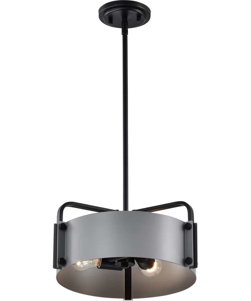Altos 3-Light Pendant Matte Gray - Image 4