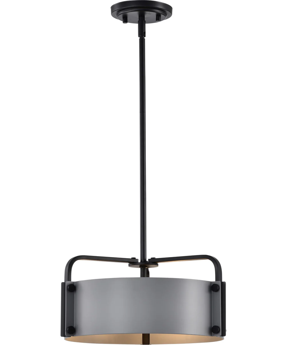 Altos 3-Light Pendant Matte Gray - Image 5