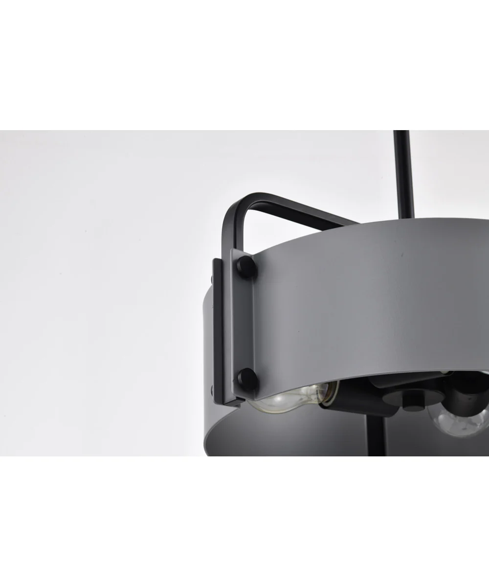 Altos 3-Light Pendant Matte Gray - Image 7