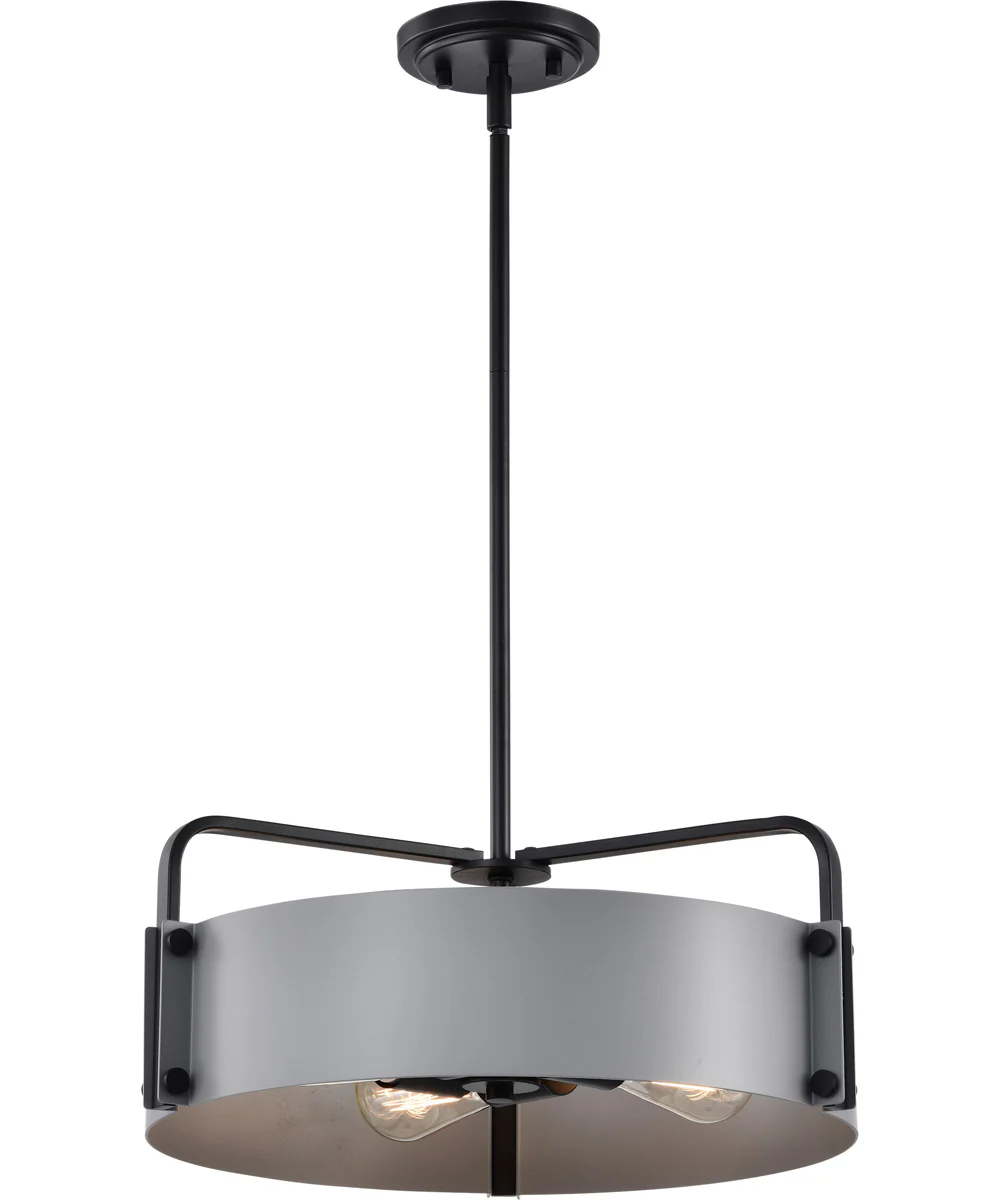Altos 4-Light Pendant Matte Gray - Image 2