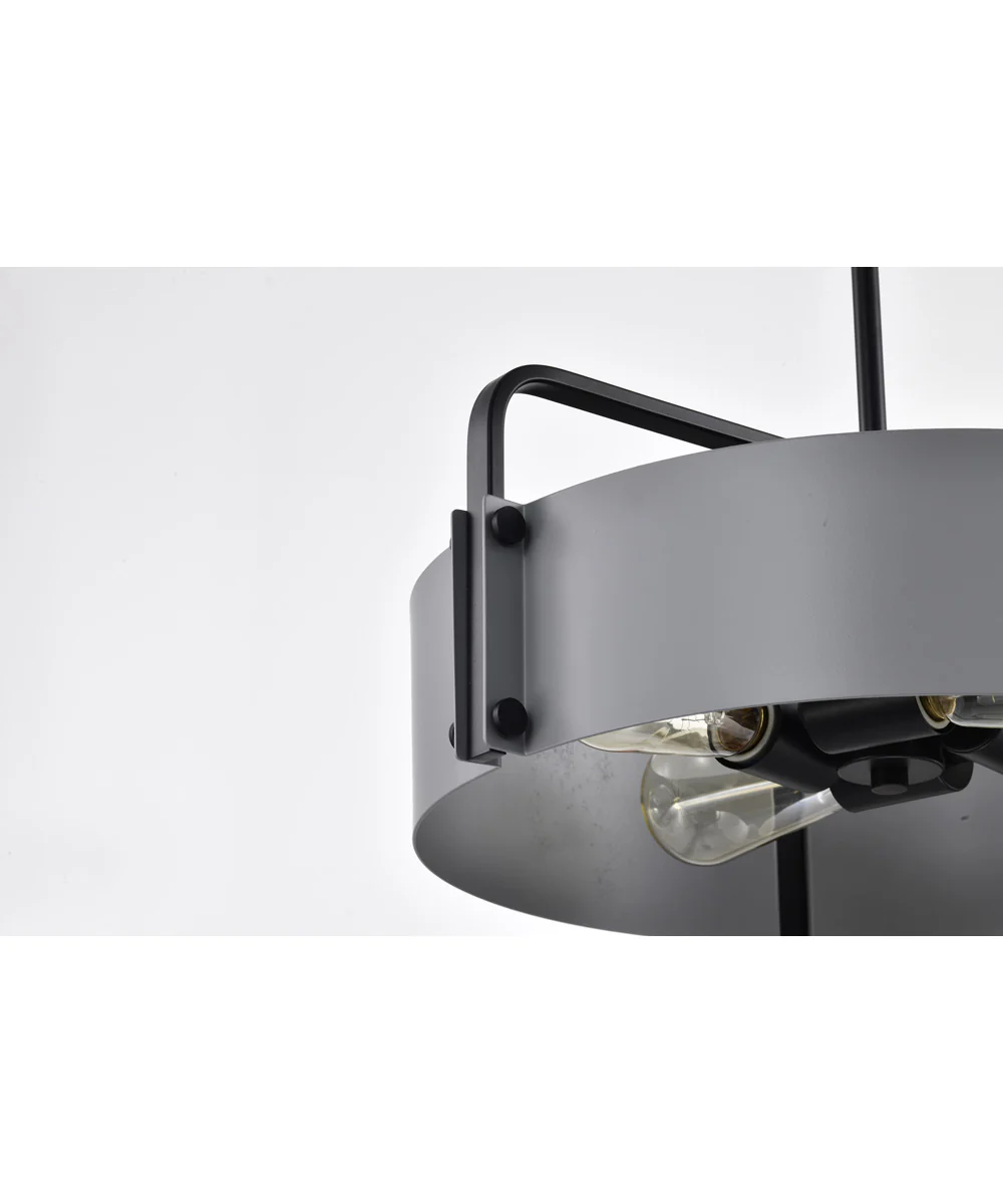 Altos 4-Light Pendant Matte Gray - Image 7