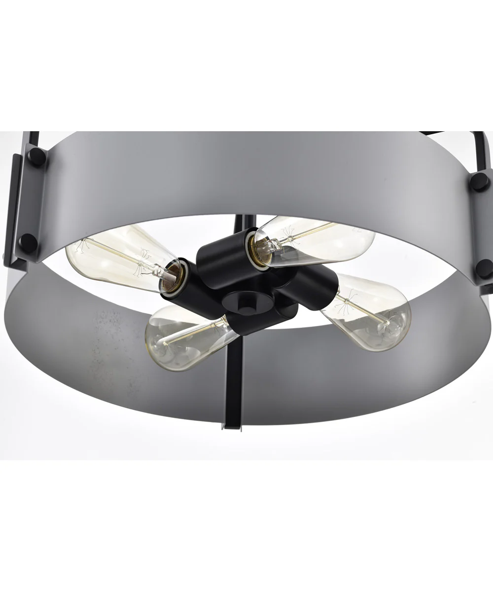 Altos 4-Light Pendant Matte Gray - Image 9