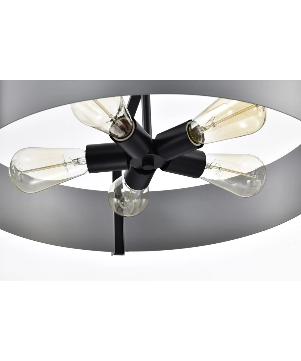 Altos 5-Light Pendant Matte Gray - Image 11