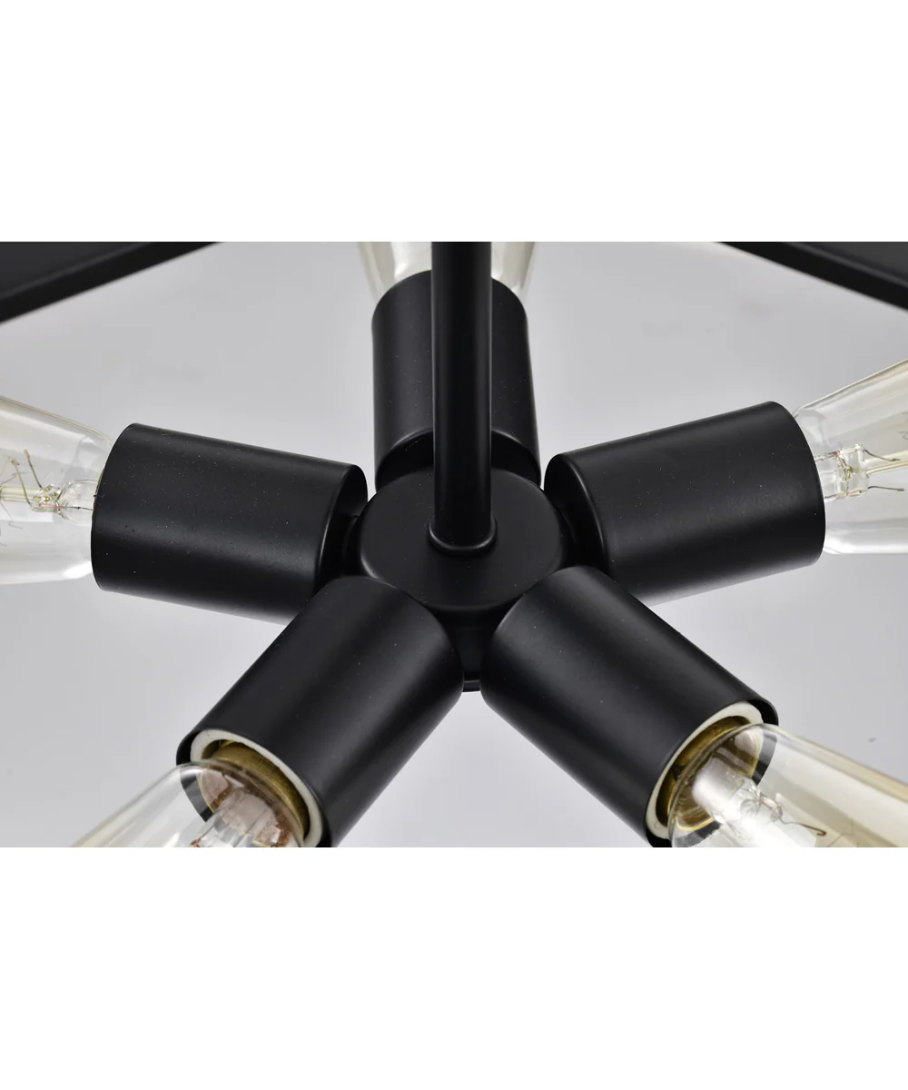 Altos 5-Light Pendant Matte Gray - Image 9