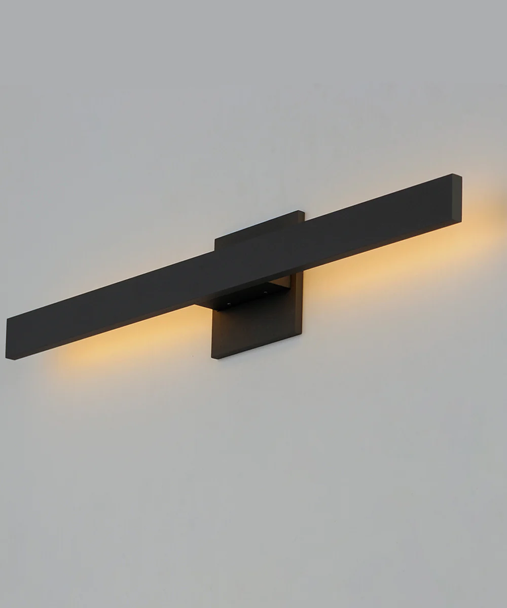Alumilux: Line 24 inch LED Outdoor Wall Sconce Black - Image 4