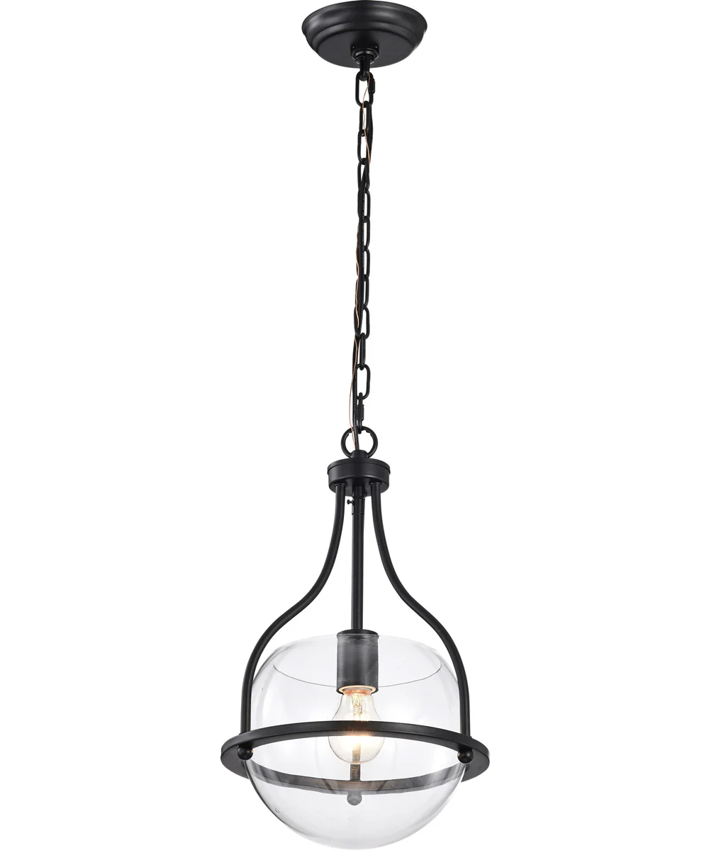 Amado 1-Light Pendant Matte Black - Image 6