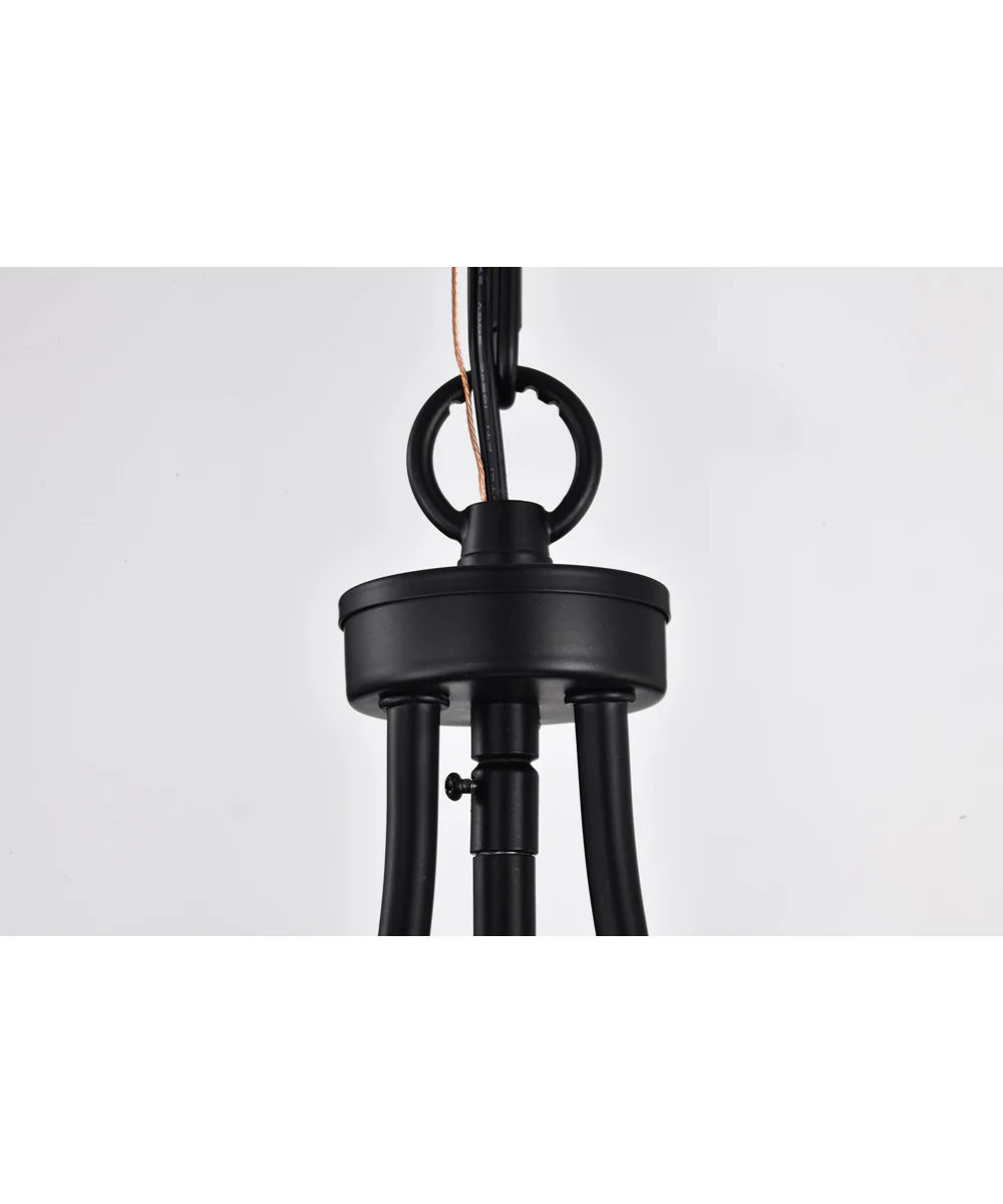 Amado 1-Light Pendant Matte Black - Image 8