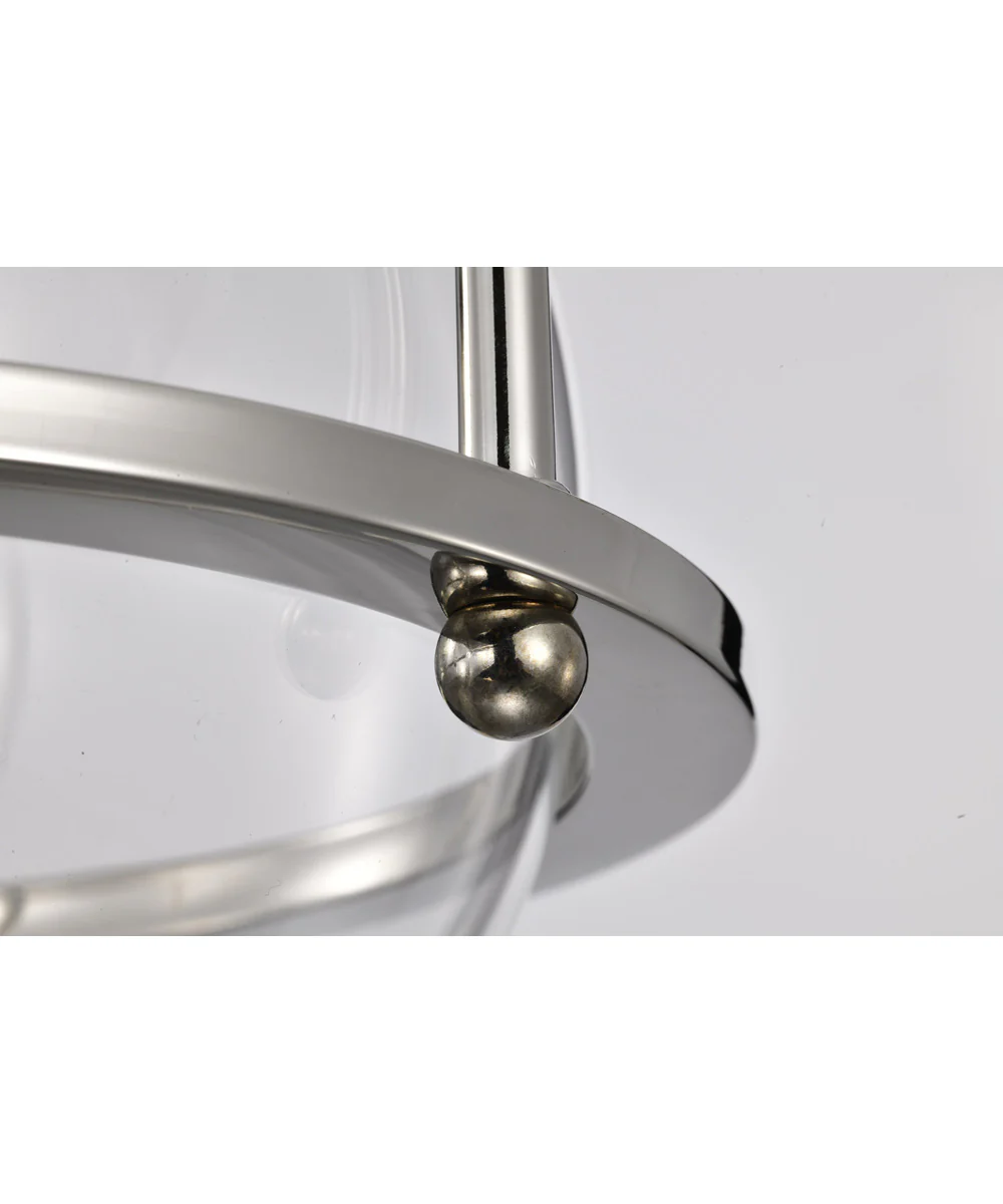 Amado 1-Light Pendant Polished Nickel - Image 10