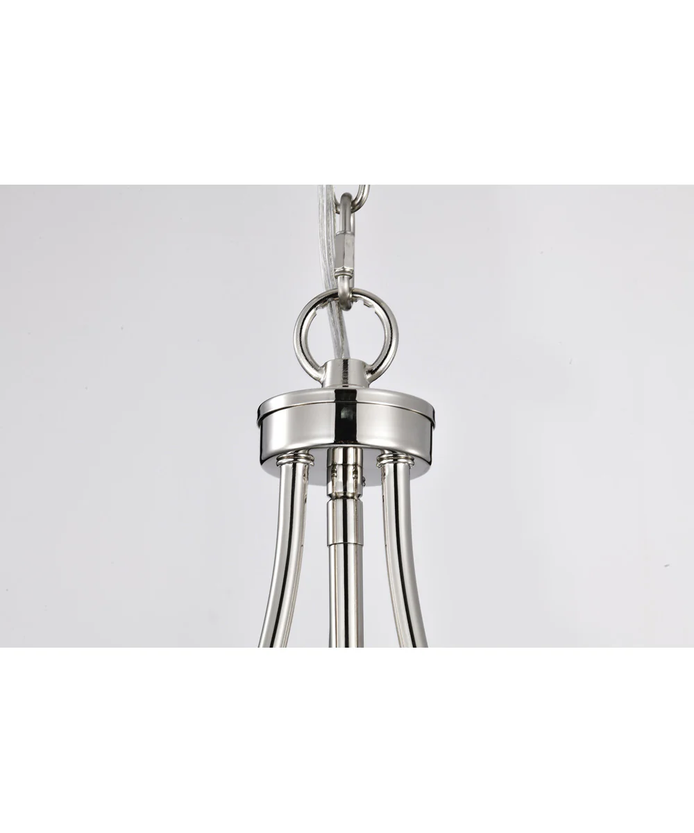 Amado 1-Light Pendant Polished Nickel - Image 8