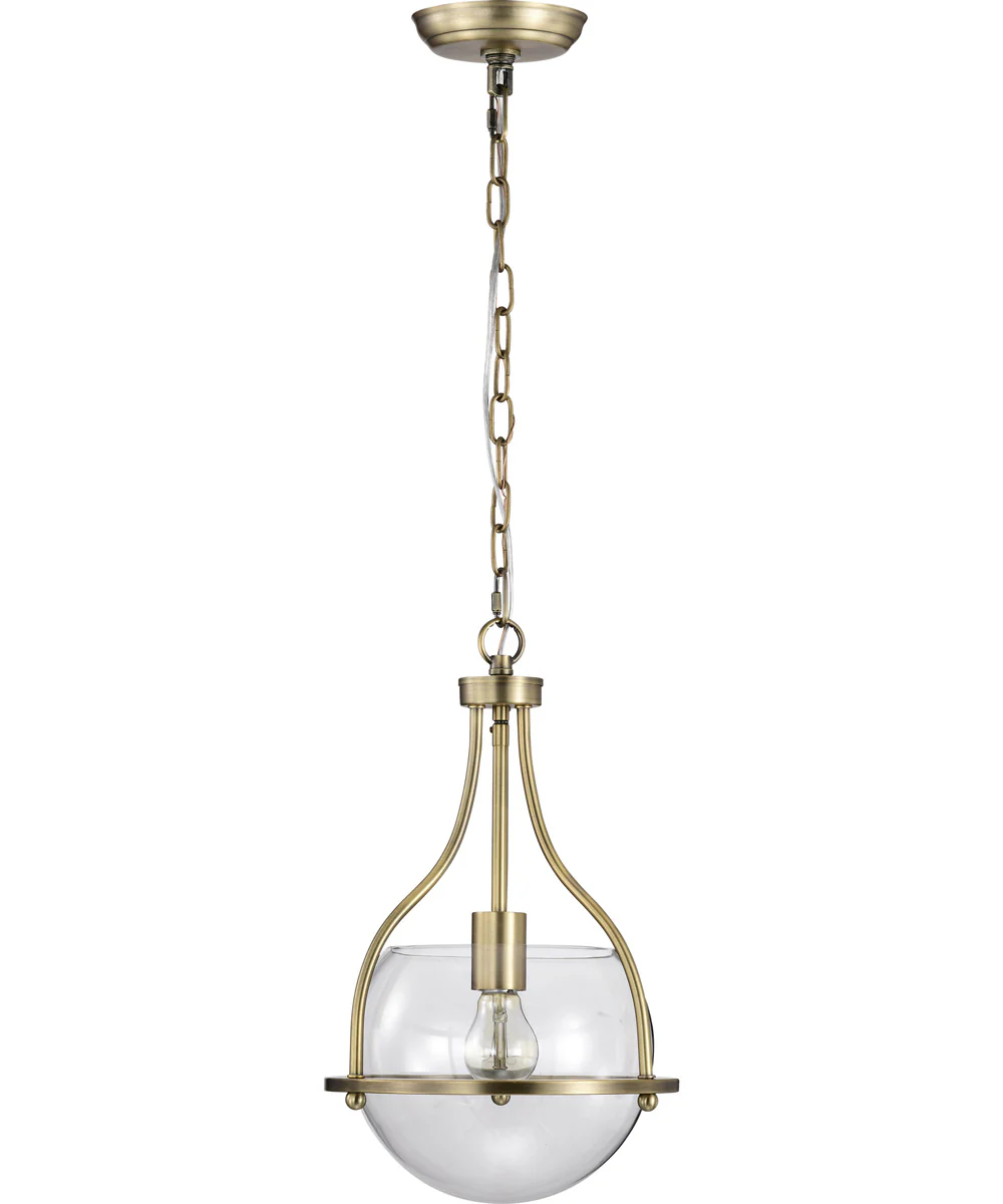 Amado 1-Light Pendant Vintage Brass - Image 3