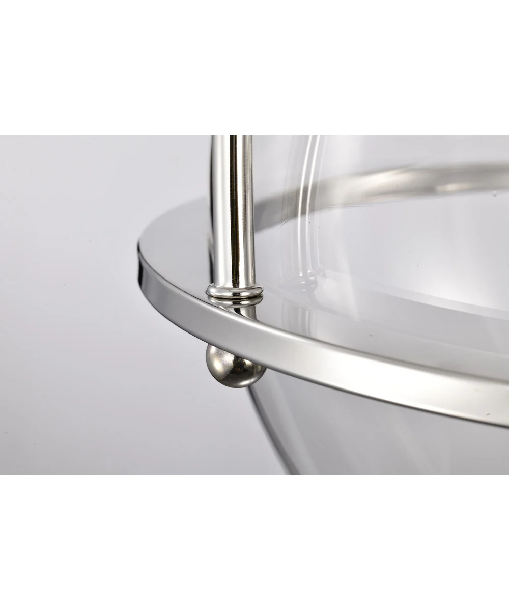 Amado 3-Light Close-to-Ceiling Polished Nickel - Image 10