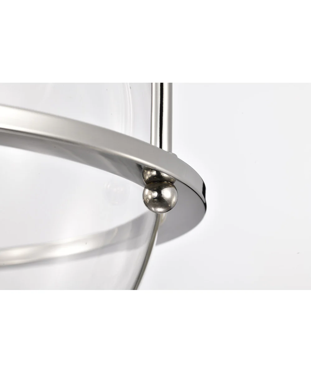 Amado 3-Light Pendant Polished Nickel - Image 11