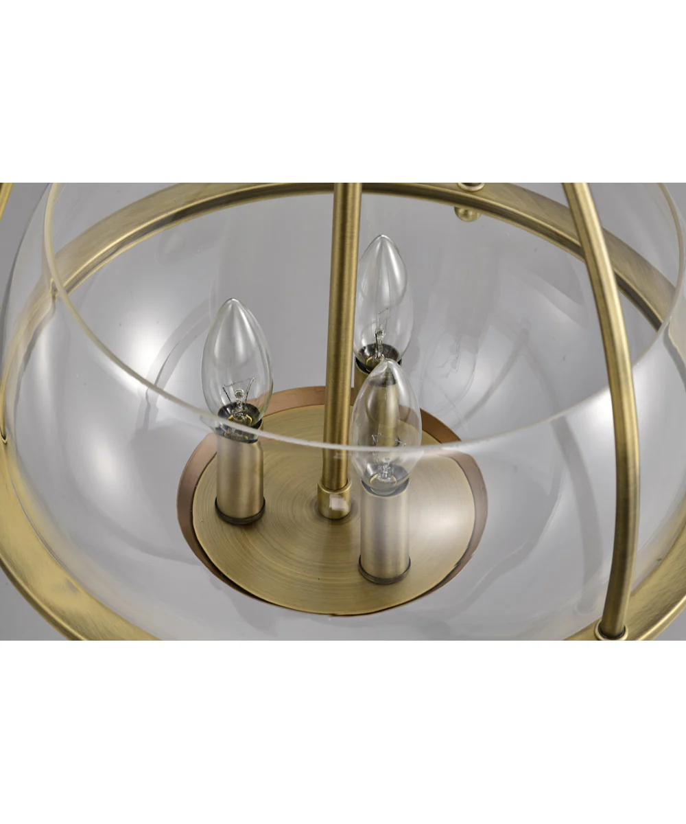 Amado 3-Light Pendant Vintage Brass - Image 11