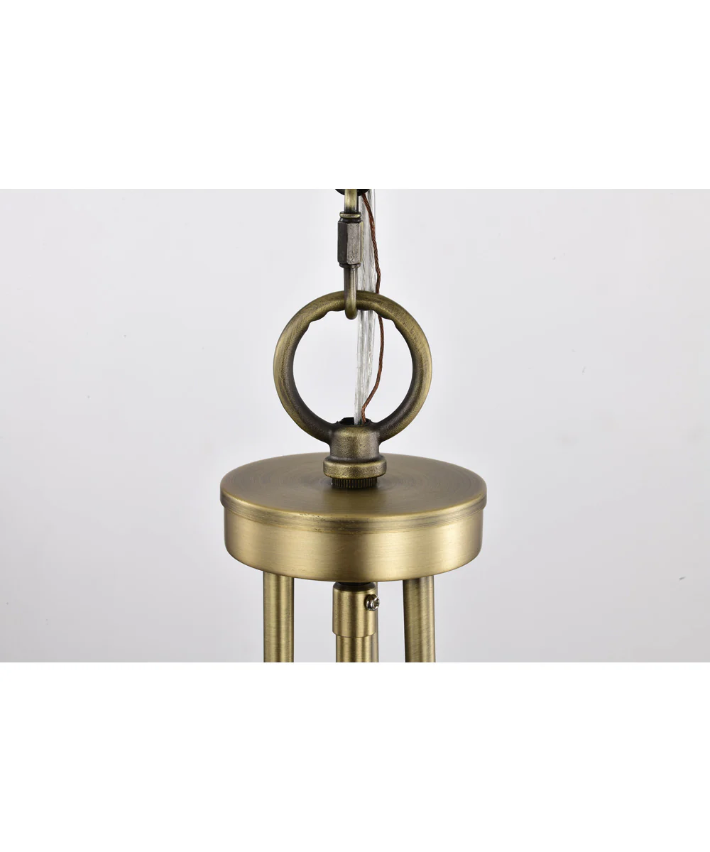 Amado 3-Light Pendant Vintage Brass - Image 8
