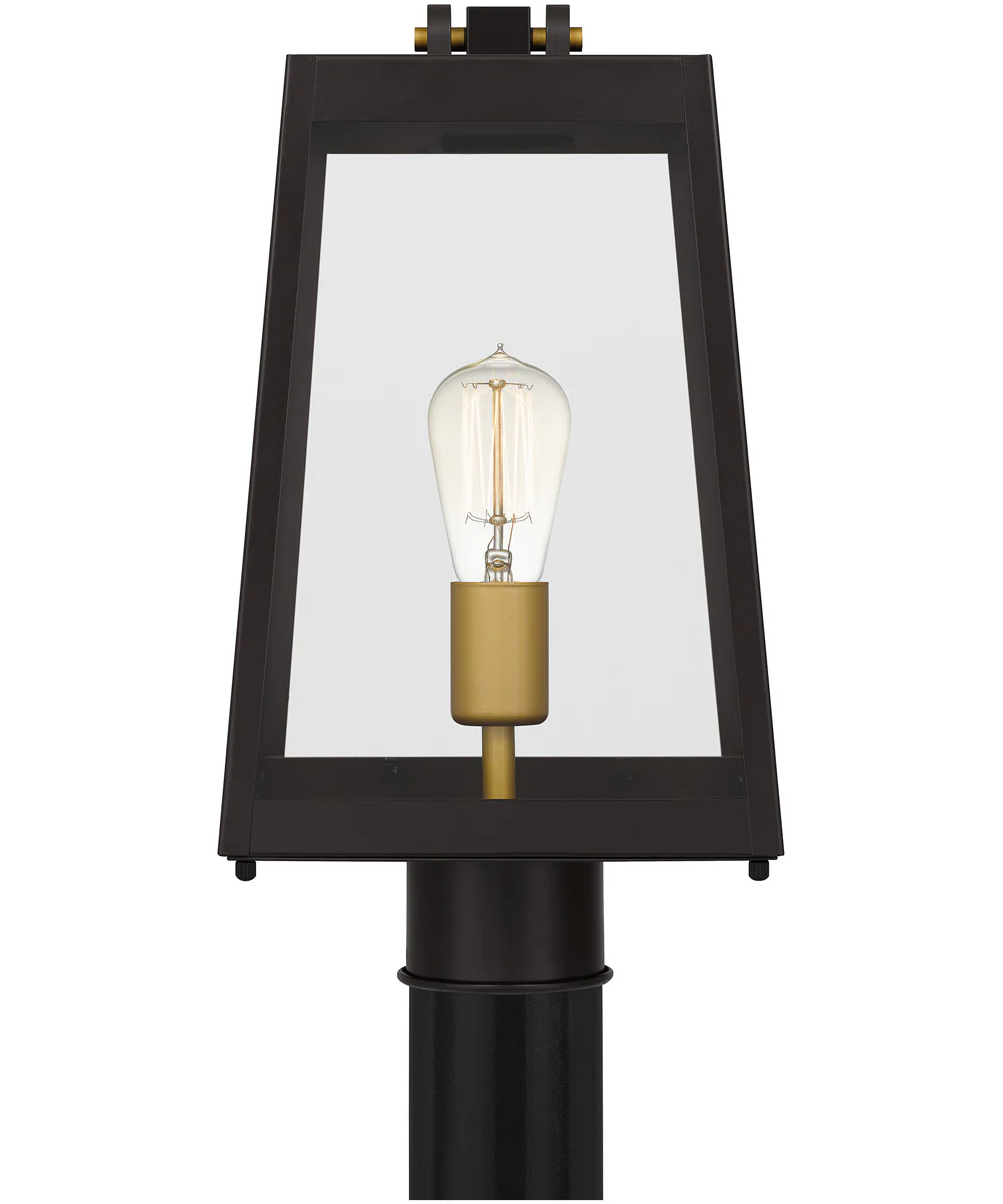 Amberly Grove Large 1-light Outdoor Post Light Western Bronze - Image 4