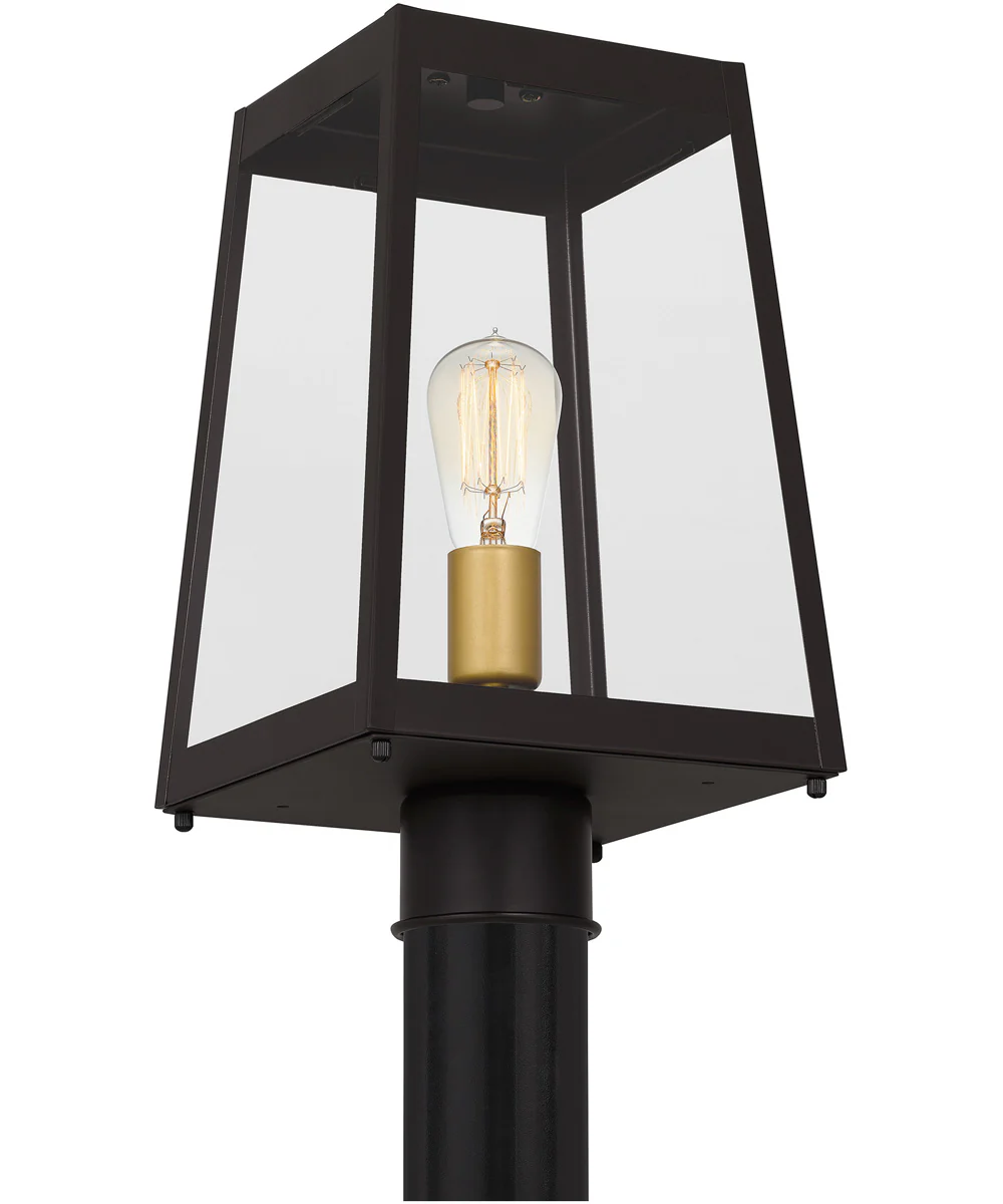 Amberly Grove Large 1-light Outdoor Post Light Western Bronze - Image 5