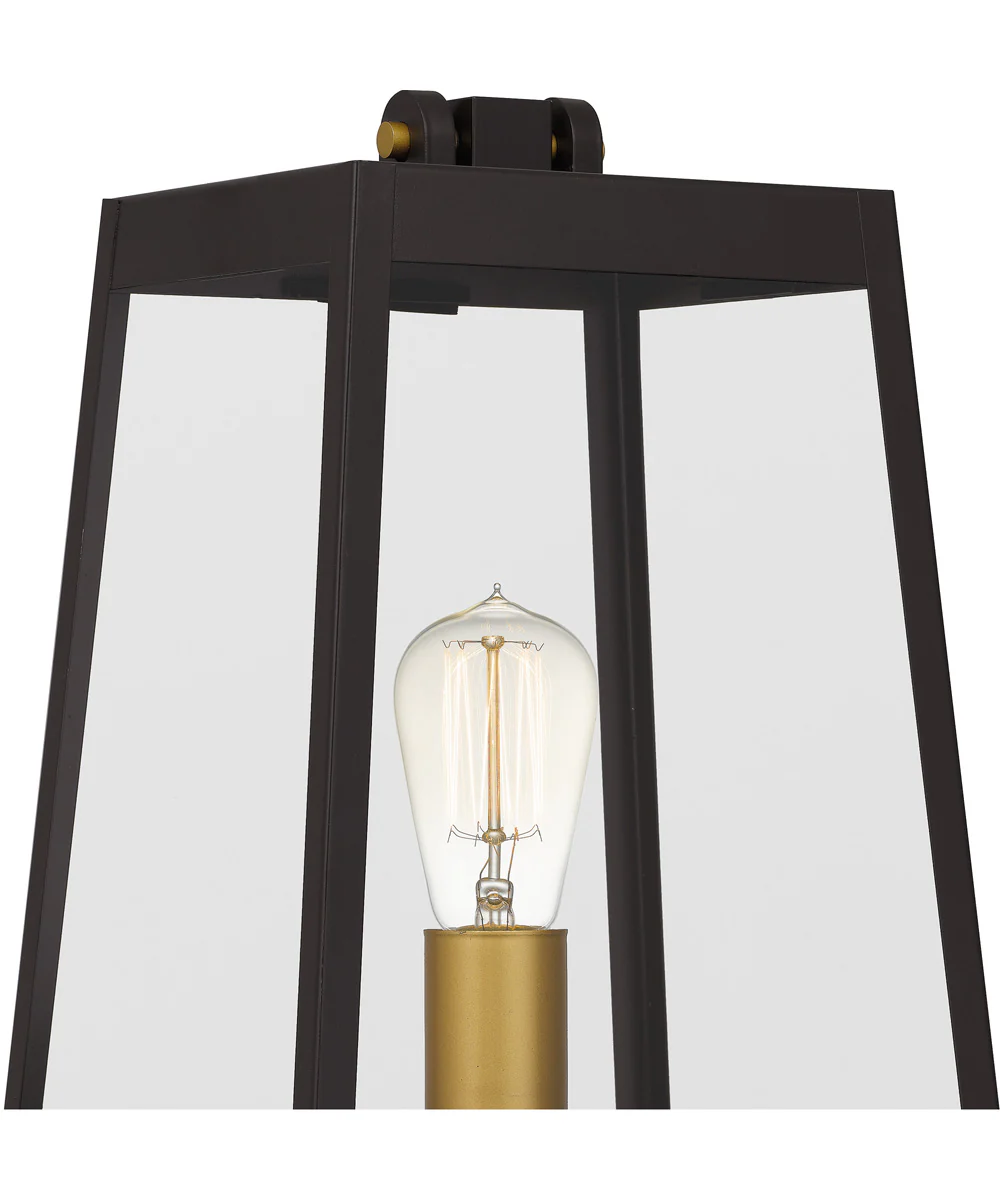 Amberly Grove Large 1-light Outdoor Post Light Western Bronze - Image 6