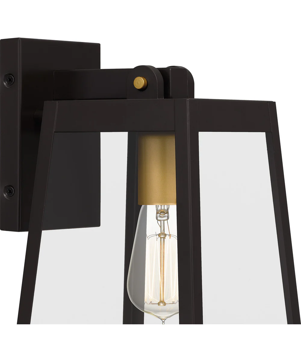 Amberly Grove Medium 1-light Outdoor Wall Light Western Bronze - Image 6