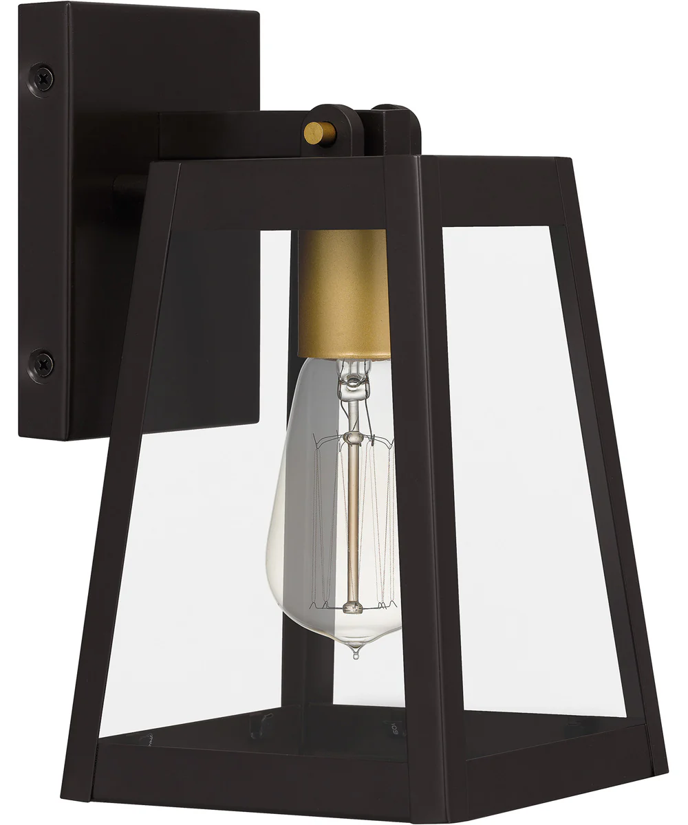 Amberly Grove Small 1-light Outdoor Wall Light Western Bronze - Image 3