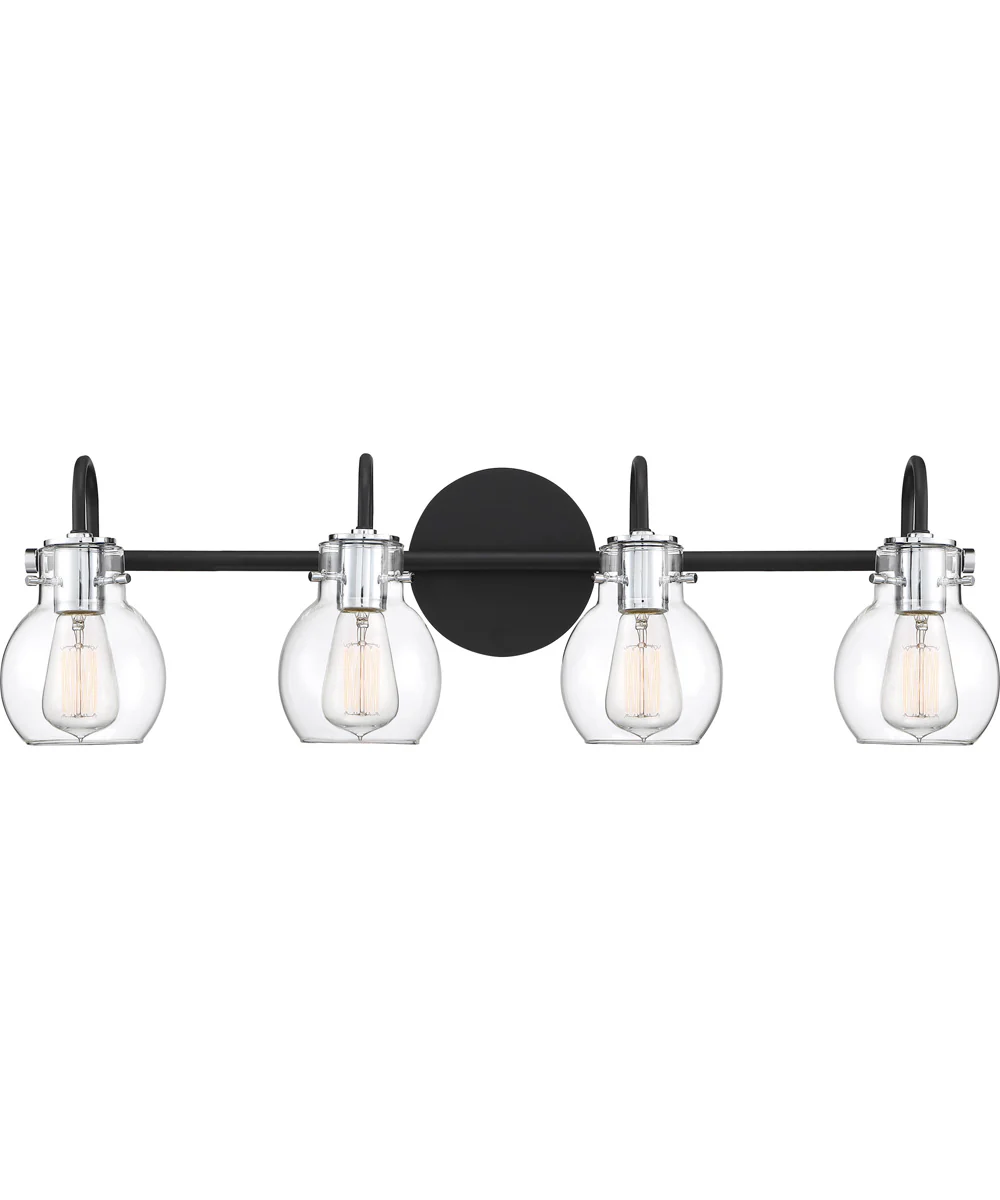 Andrews Extra Large 4-light Bath Light Earth Black - Image 2