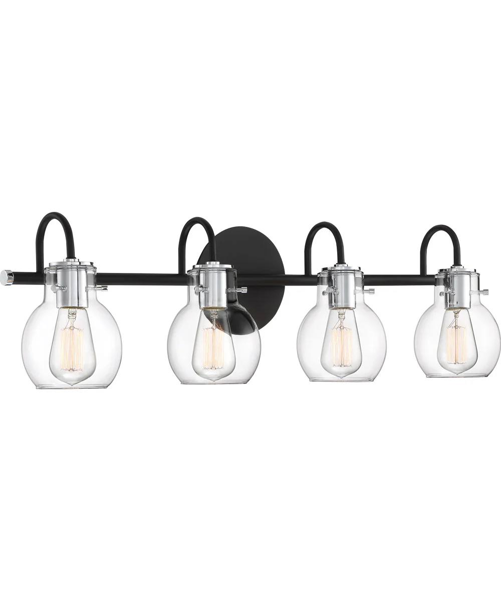 Andrews Extra Large 4-light Bath Light Earth Black - Image 3