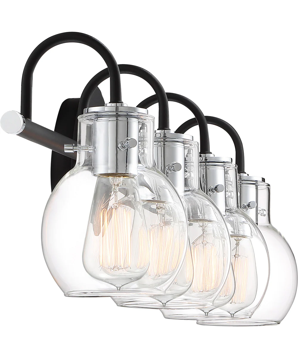 Andrews Extra Large 4-light Bath Light Earth Black - Image 4