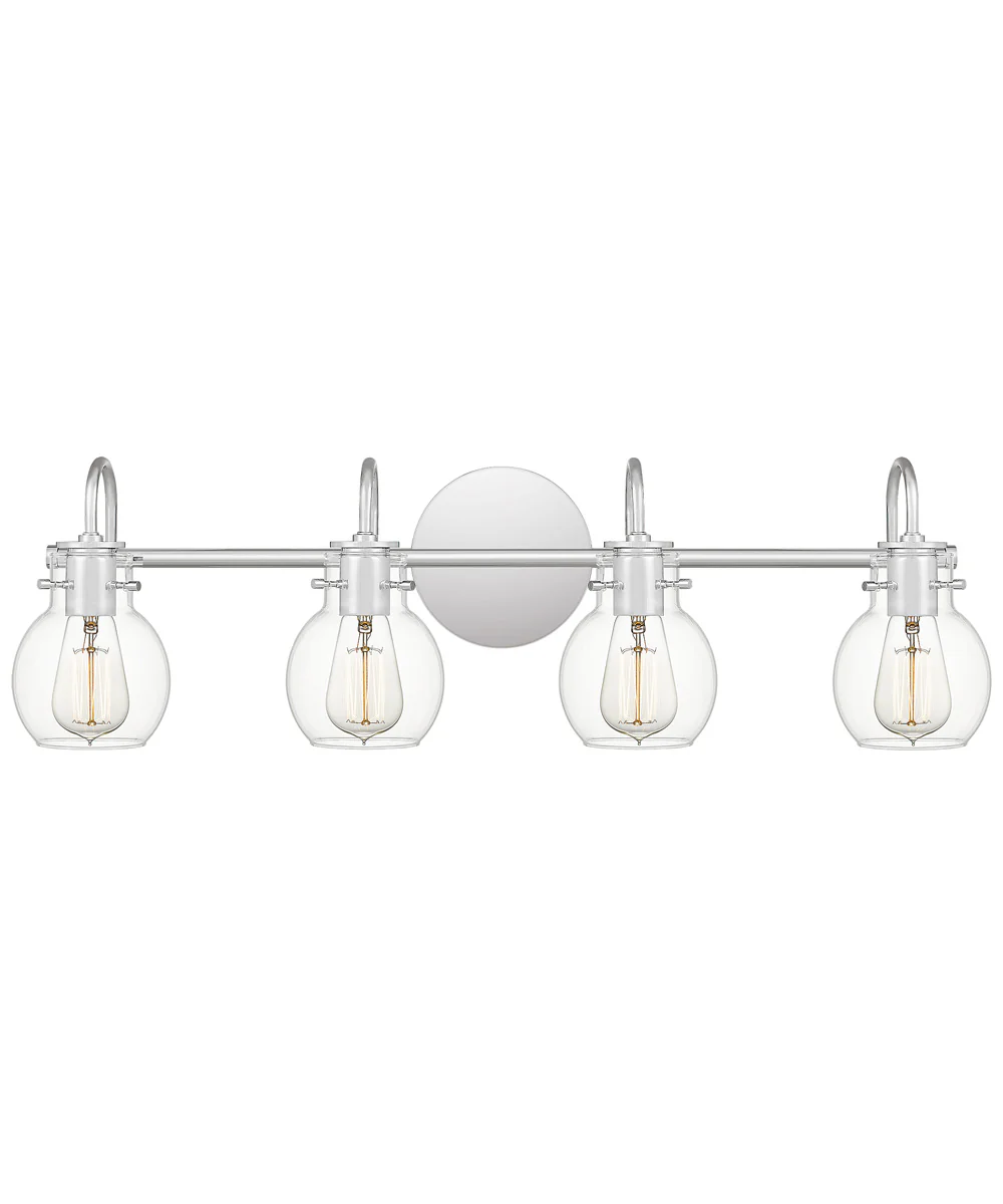 Andrews Extra Large 4-light Bath Light Polished Chrome - Image 2