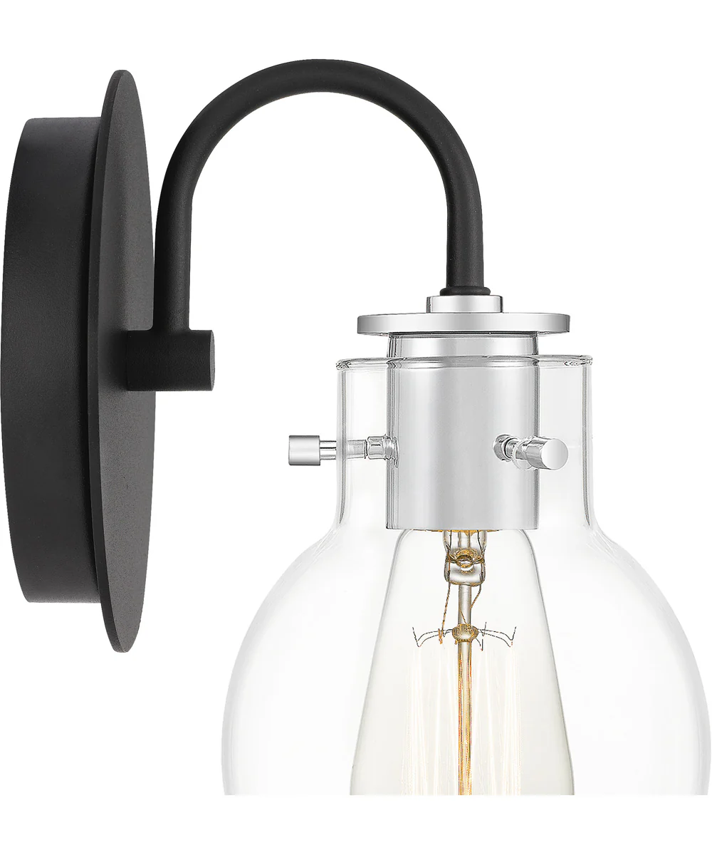 Andrews Small 1-light Wall Sconce Earth Black - Image 6