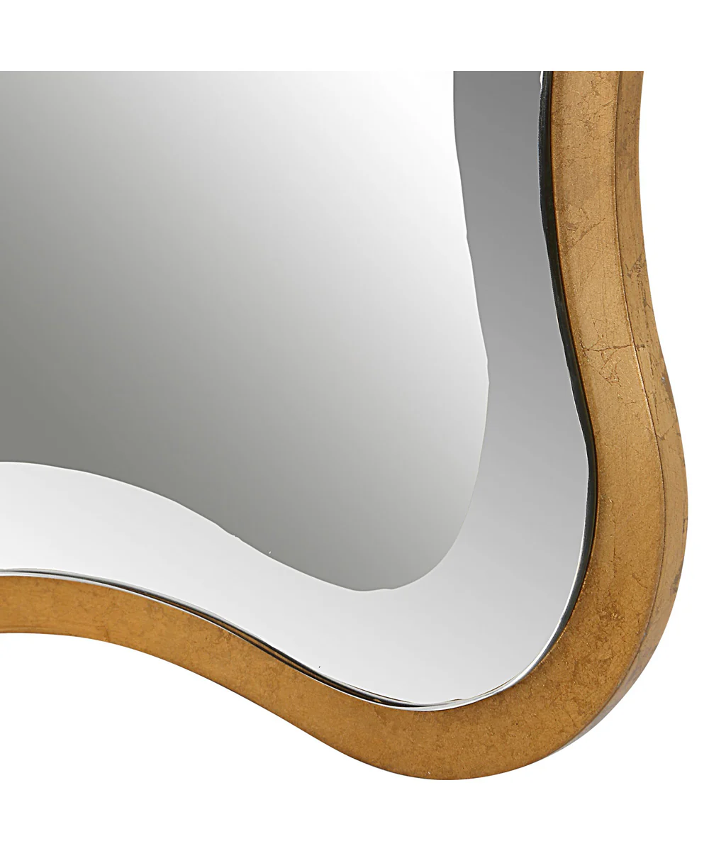 Aneta Gold Scalloped Mirror - Image 5