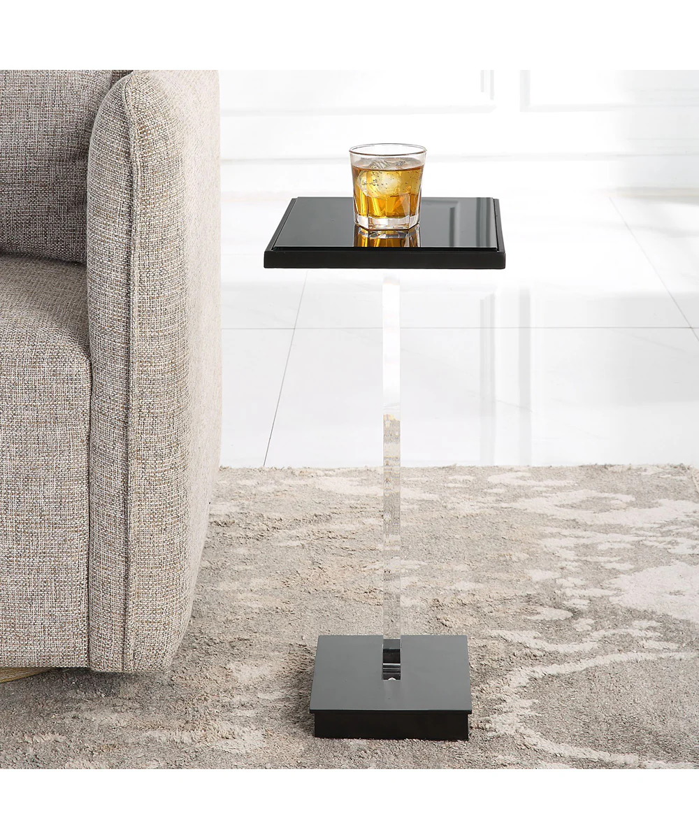 Angle Contemporary Accent Table - Image 3