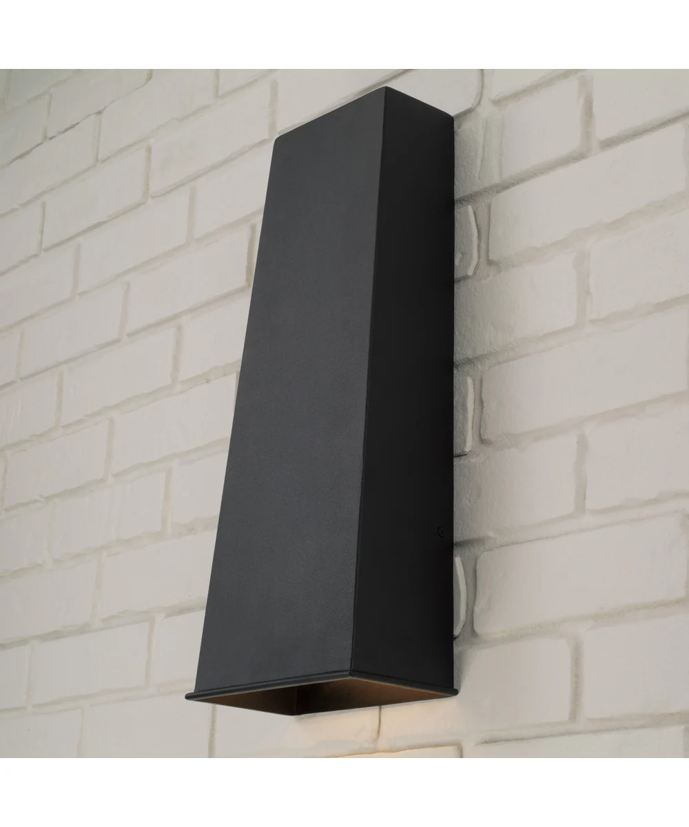 Ansel 1-Light Outdoor Wall-Lantern Black - Image 2