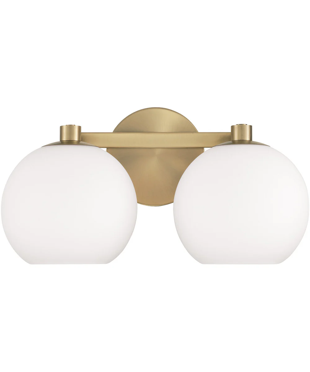 Ansley 2-Light Vanity Aged Brass - Image 4