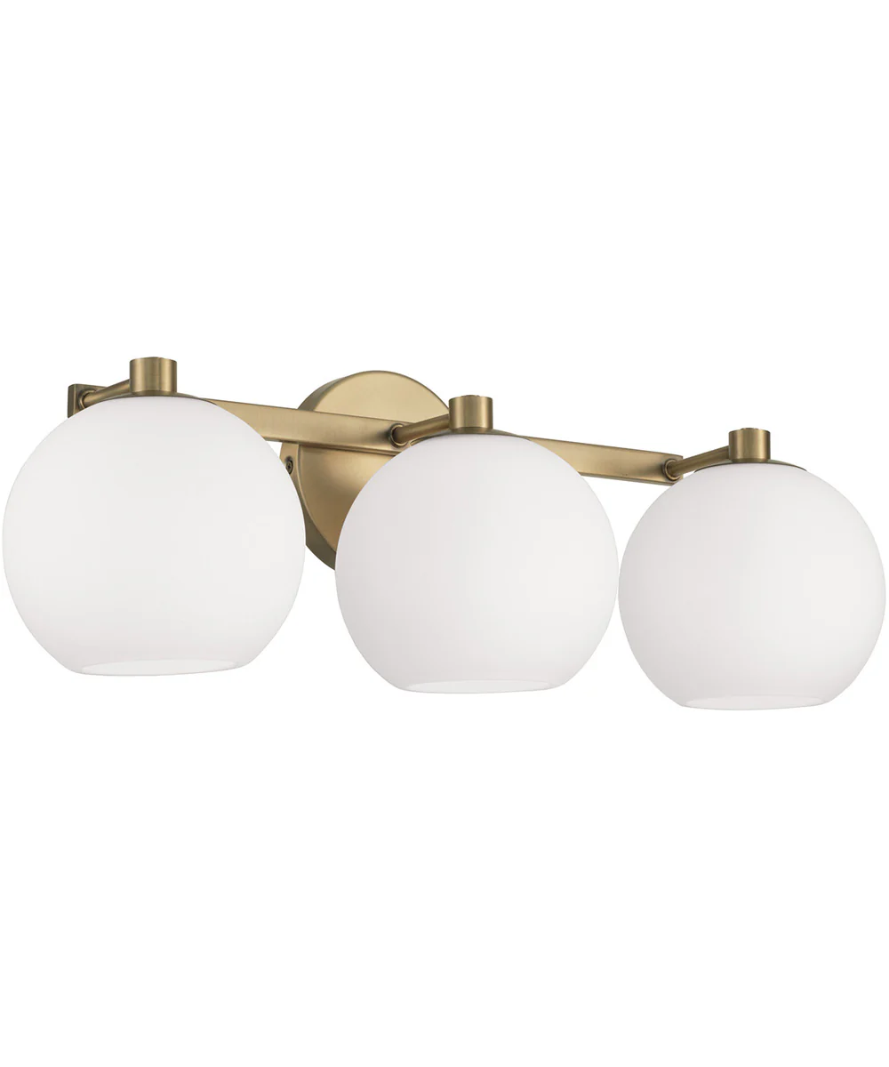Ansley 3-Light Vanity Aged Brass