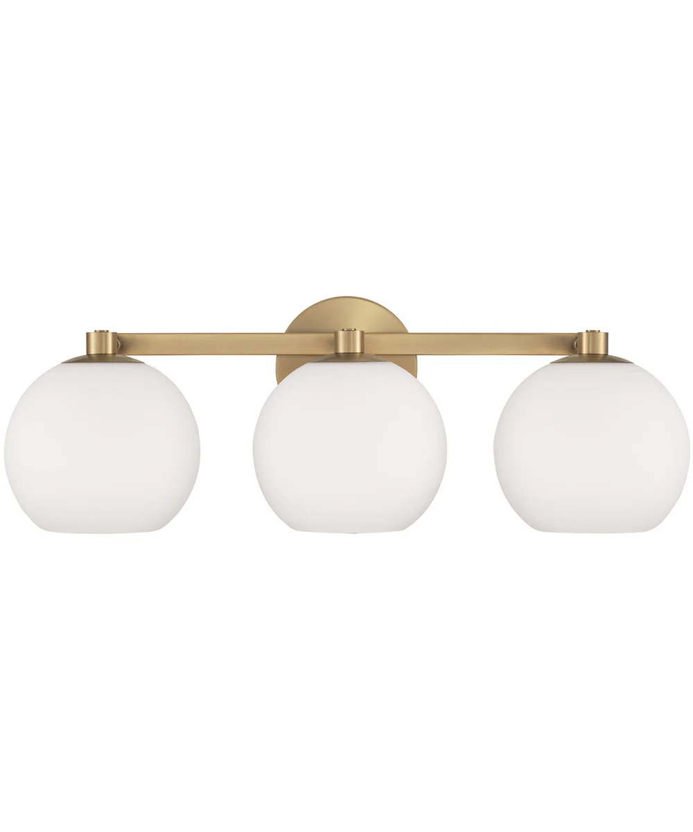 Ansley 3-Light Vanity Aged Brass - Image 4