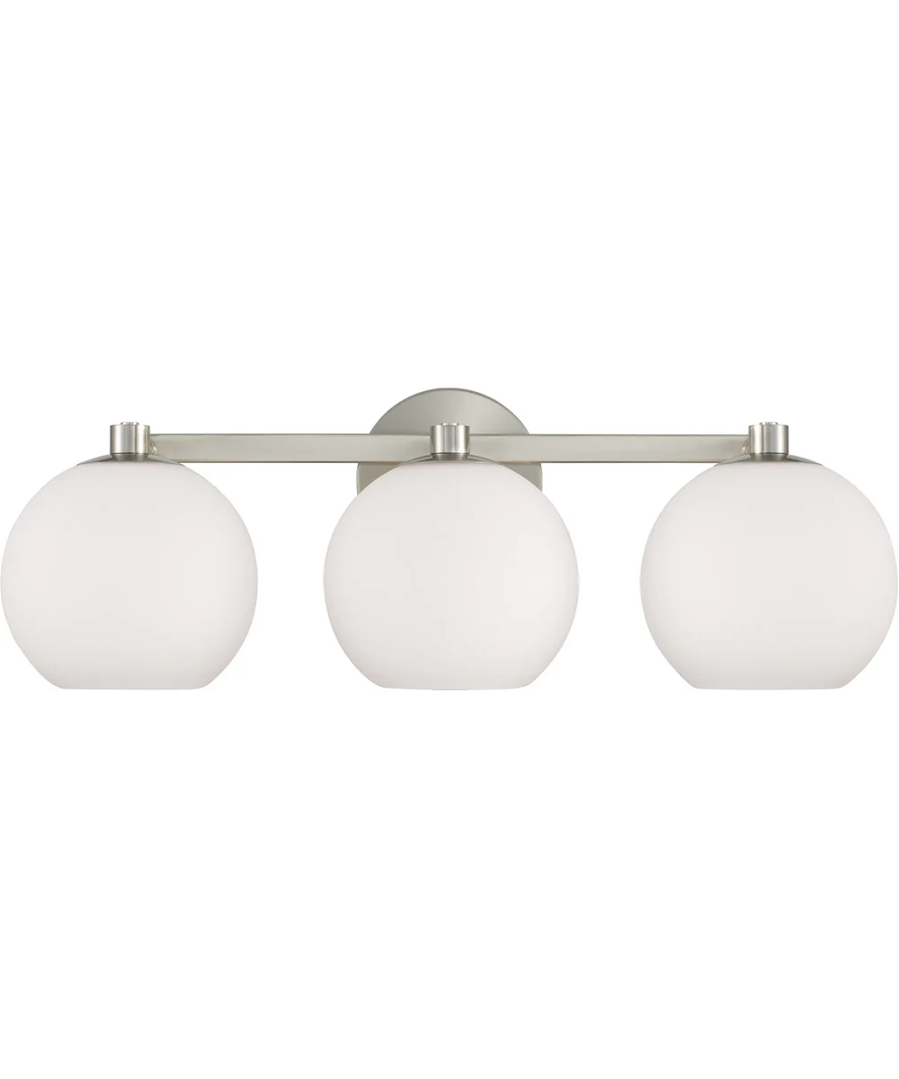 Ansley 3-Light Vanity Brushed Nickel - Image 4