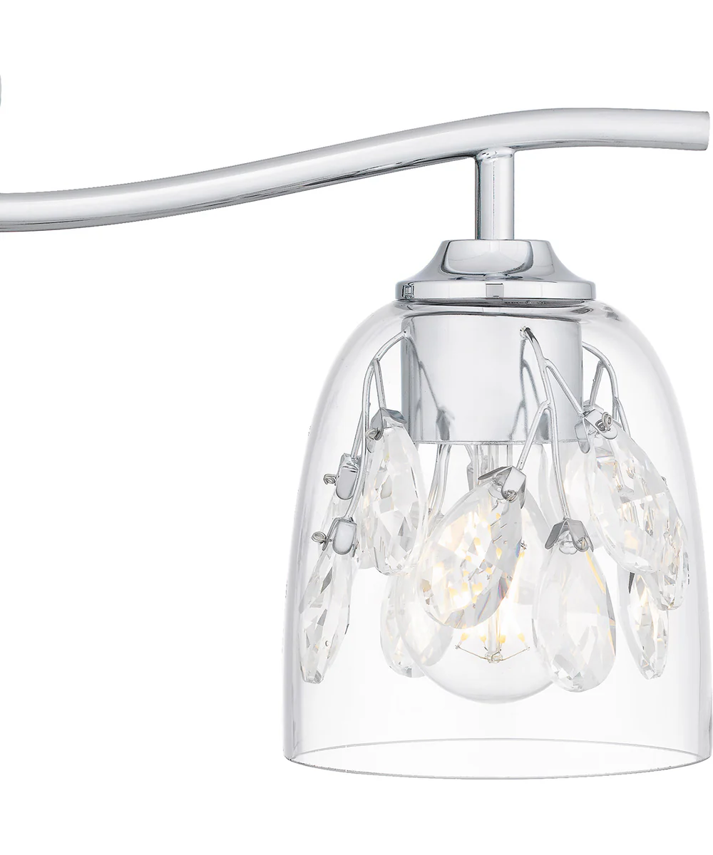 Ansley Extra Large 4-light Bath Light Polished Chrome - Image 5