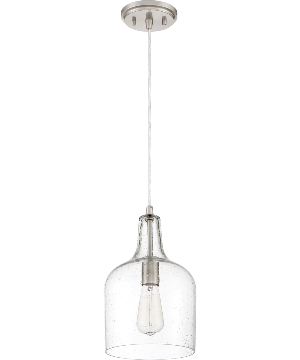 Anson Small 1-light Mini Pendant Brushed Nickel - Image 3