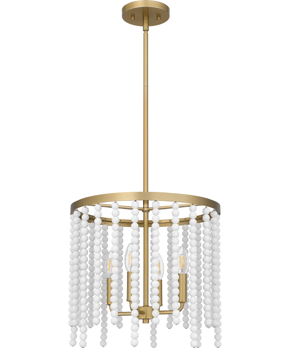 Apelle Large 4-light Pendant Aged Brass - Image 2