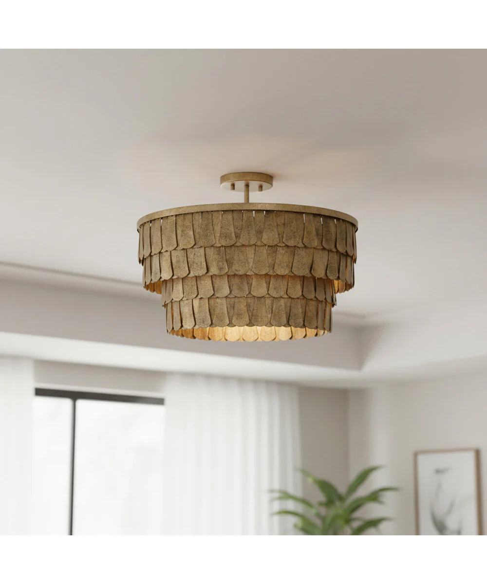 Arden 4-Light Pendant Ancestral Gold - Image 2