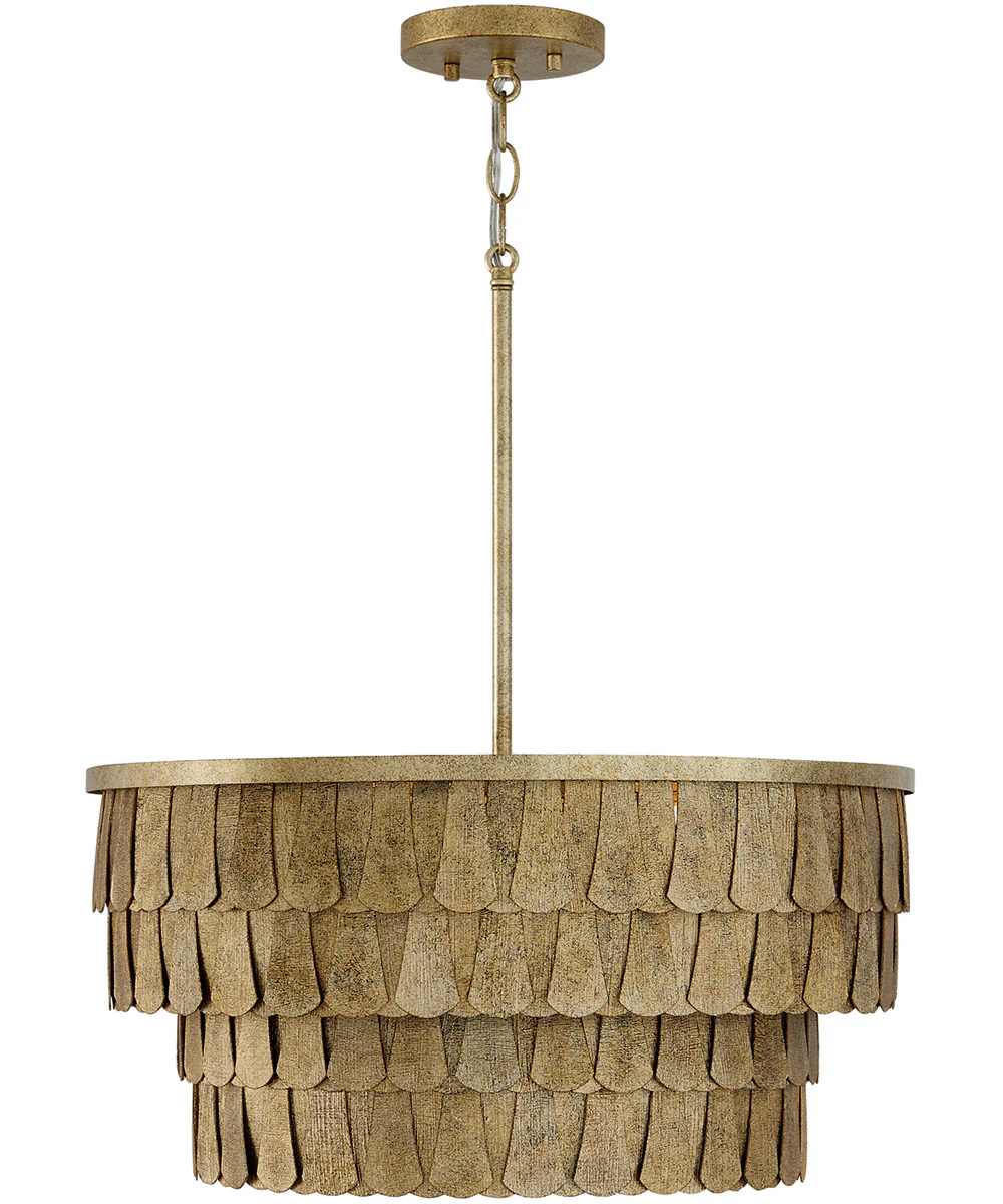Arden 4-Light Pendant Ancestral Gold - Image 7