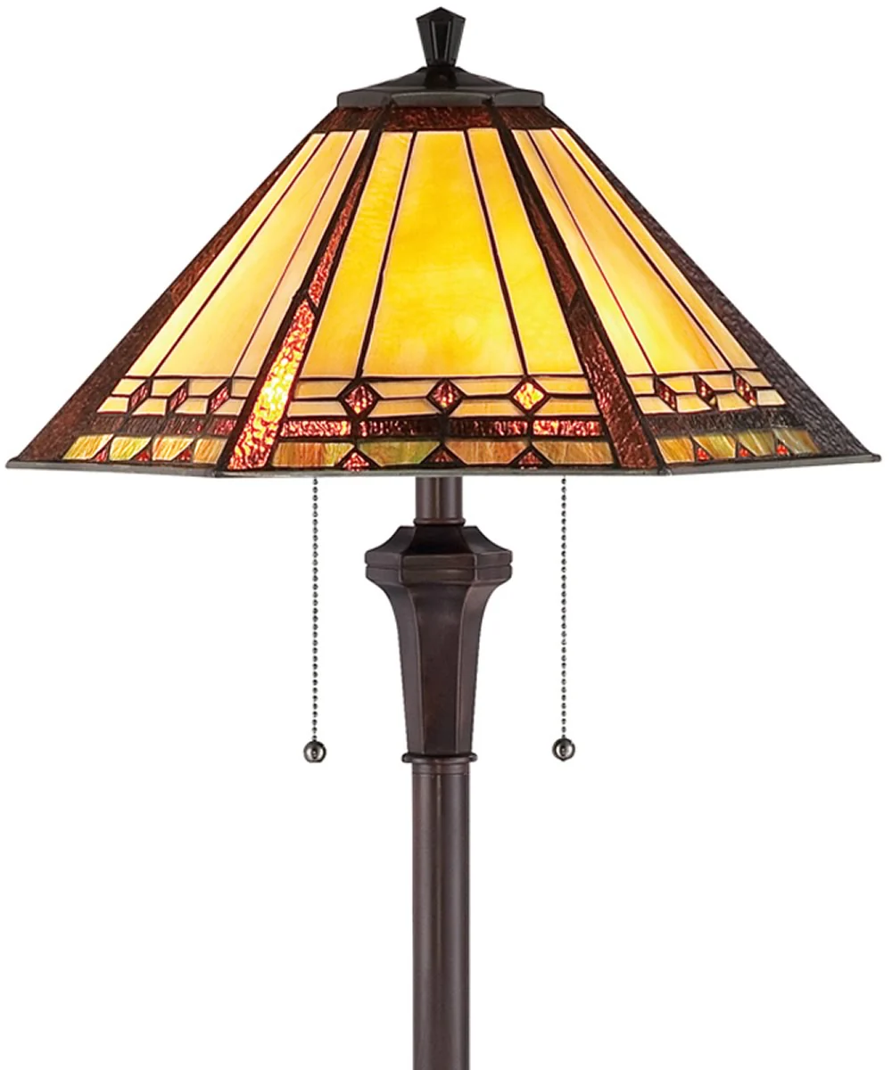 Arden Medium 2-light Floor Lamp Russet - Image 3